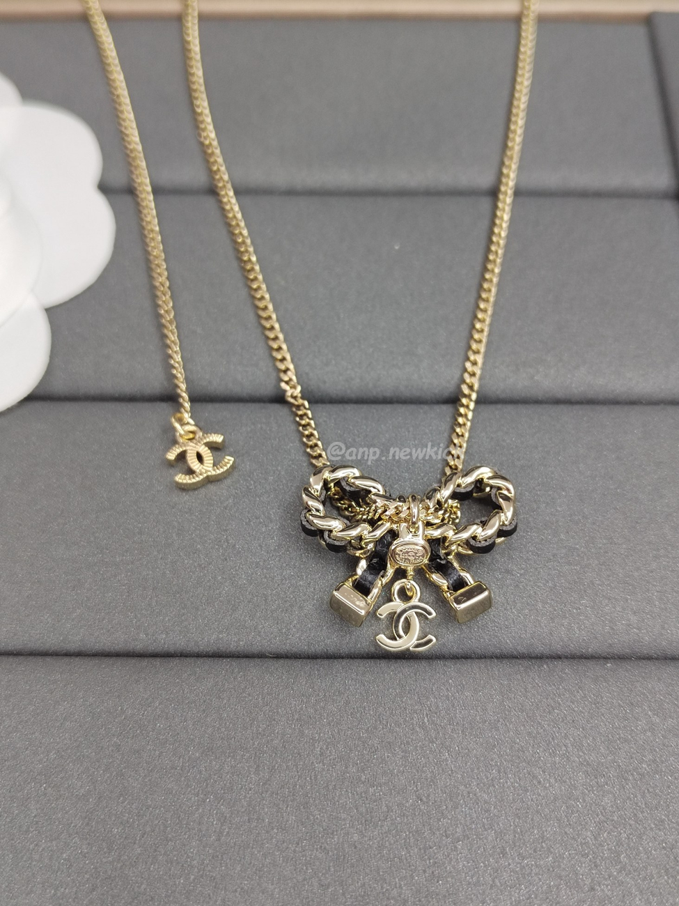 Chanel Cc Logo Star Heart Necklace (17) - www.newkick.vip